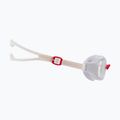 Occhialini da nuoto Speedo Hydropure bianco/rosso/chiaro 3