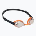 Occhialini da nuoto Speedo Jet Mirror Junior navy/arancio vulcanico/cromo
