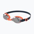 Occhialini da nuoto Speedo Jet Mirror Junior navy/arancio vulcanico/cromo 6