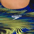 Costume intero Speedo Placement Powerback donna nero/blu 4