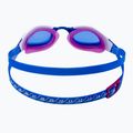 Occhialini da nuoto Speedo Fastskin Hyper Elite blu fuoco/diva/bianco 5