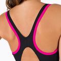 Speedo Boom Logo Splice Muscleback nero/rosa - costume intero da donna 7