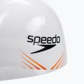 Cuffia Speedo Fastskin bianco/arancio 2