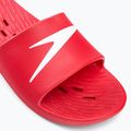 Speedo Slide da uomo, infradito rosso nutrito 7