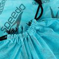 Borsa da nuoto Speedo a rete stampata blu/nero 3