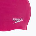 Cuffia Speedo Plain Moulded in silicone rosa elettrico 4