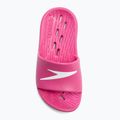 Speedo Slide infradito rosa elettrico per bambini 6