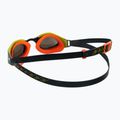 Occhialini da nuoto Speedo Fastskin Hyper Elite Mirror per bambini nero/salso/limone atomico/zaffiro 4