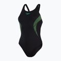 Speedo Placement Muscleback - costume intero da donna nero/tile/atomic lime 6