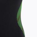 Speedo Placement Muscleback - costume intero da donna nero/tile/atomic lime 3