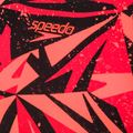 Speedo Hyperboom Placement Muscleback costume intero donna nero/rosso lava/sirena 9