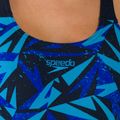 Costume intero Speedo Hyperboom Placement Muscleback donna true navy/blueflame/pool 4