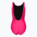 Costume intero donna Speedo Logo Deep U-Back rosa fluo 2