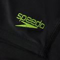 Speedo Plastisol Placement, costume da bagno per bambini nero/limone atomico/piastrella 8