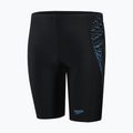 Speedo Plastisol Placement - pantaloncini da bagno per bambini nero/piscina/antracite USA 6