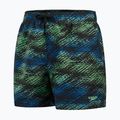 Speedo pantaloncini da bagno per bambini Printed 13" rain blk/bluflame/neonabsinthe