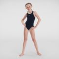 Costume intero da bambino Speedo Endurance+ Medalist true navy 4