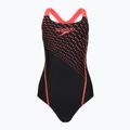 Speedo Medley Logo Medalist nero/rosso costume intero da bambino