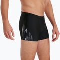 Boxer da bagno Speedo Allover V-Cut da uomo, nero/bianco americano 6