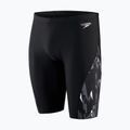 Speedo Uomo Allover V-Cut swim trunks black/usa charcoal