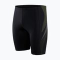 Pantaloncini da bagno Speedo Tech Panel uomo nero/limone atomico/antracite USA 5