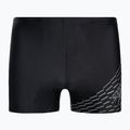 Boxer da bagno Speedo Medley Logo uomo nero/ardesia