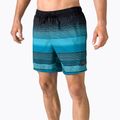 Speedo Placement Leisure 16" pantaloncini da bagno da uomo nero/lapis blue/mecurial blue