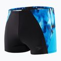 Pantaloncini da bagno Speedo Eco Endurance+ Splice da uomo nero/piscina/blu fiamma 5