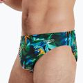 Slip da bagno Speedo Escape jungle nero/benzina scuro per uomo 3