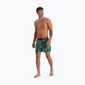 Pantaloncini da bagno Speedo Digital Printed Leisure 14" jungle nero/benzina scuro da uomo 2