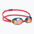 Speedo Fastskin Speedsocket 2 Specchio occhiali da nuoto phoenix red/nordic teal/fire gold
