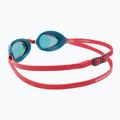 Speedo Fastskin Speedsocket 2 Specchio occhiali da nuoto phoenix red/nordic teal/fire gold 4