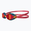 Speedo Fastskin Speedsocket 2 Specchio occhiali da nuoto phoenix red/nordic teal/fire gold 7