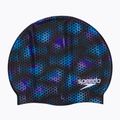 Cuffia da nuoto Speedo Logo Placement per bambini nero/bianco/viola