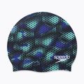 Cuffia da nuoto Speedo Logo Placement per bambini nero/bianco/viola 3