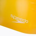 Cuffia Speedo Plain Moulded Silicone giallo radiante 3