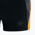 Speedo Eco Endurance+ Splice pantaloncini da bagno da uomo nero/papaya punch/usa charcoal 4