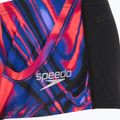 Speedo uomo Allover Digital 14cm Slip nero/rosso boxer nuoto 3