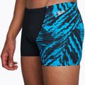 Boxer da bagno Speedo Allover V-Cut da uomo, nero 4