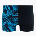 Boxer da bagno Speedo Allover V-Cut da uomo, nero 2