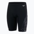 Speedo Uomo Allover V-Cut swim jams nero/usa charcoal/bianco 4