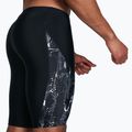 Speedo Uomo Allover V-Cut swim jams nero/usa charcoal/bianco 6
