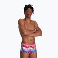 Slip da bagno Speedo da uomo Allover magenta/rosa fluo/ultravioletto/piscina 5