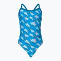 Speedo Flipper Phone Allover V-Back piscina/costume intero leggero per bambini