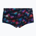 Speedo Kaleidoscope V Club Training Allover Brief boxer da bagno uomo nero/blu fiamma