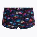 Speedo Kaleidoscope V Club Training Allover Brief boxer da bagno uomo nero/blu fiamma 2