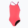 Speedo Lane Line Back Solid phoenix rosso/magenta costume intero per bambini 4