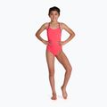 Speedo Lane Line Back Solid phoenix rosso/magenta costume intero per bambini 5