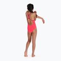 Speedo Lane Line Back Solid phoenix rosso/magenta costume intero per bambini 6