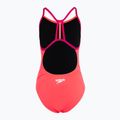 Speedo Lane Line Back Solid phoenix rosso/magenta costume intero per bambini 2